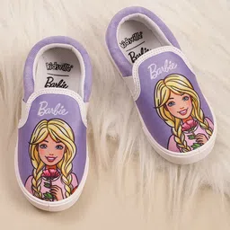 Kids Ville Girls Barbie Printed Slip-On Sneakers-image-63