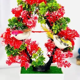 Dekorly Multi Plastic Fern Artificial Flowers & Plants With Pot-picture-18