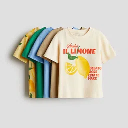 H&M 5-Pack Jersey T-shirts image 5