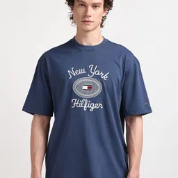 Tommy Hilfiger Men Typography Printed Round Neck T-shirt-picture-16