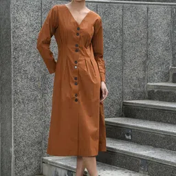 PINK CACTII Formal Fit & Flare Midi Dress-picture-34