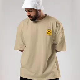 Moda Rapido Graphic Printed Drop-Shoulder Sleeves Oversized T-shirt image 3