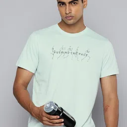 Puma Typography Printed dryCELL Running Sports T-shirt-picture-10