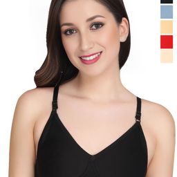 Liigne Pack Of 5 Full Coverage Lightly Padded Bra-picture-34