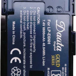 DAATA LPE-6NH Battery Gold Camera Battery Charger image 2