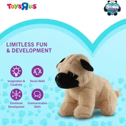 toys r us Animal Alley Pug Soft Toys for kids - 36 cm image 4