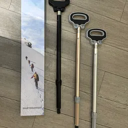 weeal Walking Stick with SEAT Multifunction (Black) Walking Stick image 5