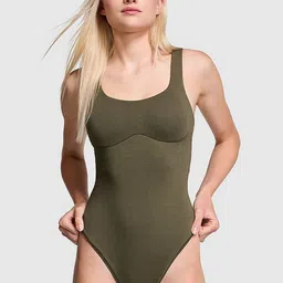 Victoria's Secret PINK Women Scoop Neck Bodysuit image 1