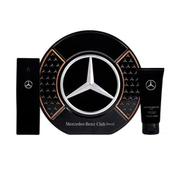 Mercedes Benz Set Of 2 Club Black Eau de Toilette & Shower Gel - 100 ml Each-picture-0
