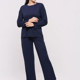 Smarty Pants Women Striped Night suit-picture-6