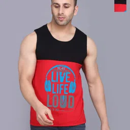 SLOWLORIS Men 2 Colourblocked Applique Slim Fit T-shirt-image-25