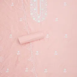 Soch Floral Embroidered Thread Work Unstitched Dress Material image 4