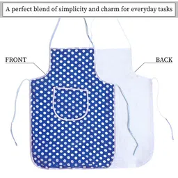 Aura 2-Pcs Blue & White Printed Waterproof Aprons image 5