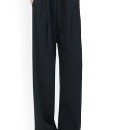 StyleCast x Revolte Women Straight Fit Mid-RiseEasy Wash Trousers-picture-29