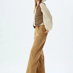 Koton Women Beige Regular Fit High-Rise Clean Look Stretchable Jeans image 5