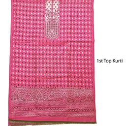 Vrinde Printed Unstitched Dress Material image 2