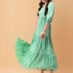 all about you Crepe Fit & Flare Midi Dress image 2