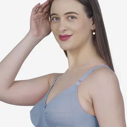 SHYAM SONS FLAIR Women Pack 0f 2 Solid Full Coverage Non Padded Non-Wired Minimizer Bra image 3