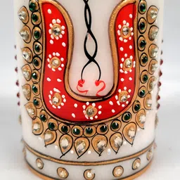 apka mart Printed Marble Pen Stand image 4