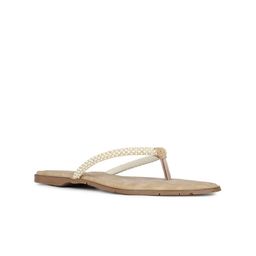 Inc 5 Women Striped T-Strap Flats-picture-22