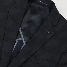 Arrow Printed Slim-Fit Single-Breasted Formal Blazer image 5