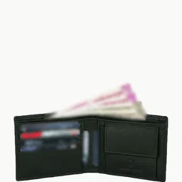 WILDNAPA Men Textured Leather Two Fold Wallet image 5