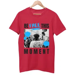 TeeSlix Unisex Red Tshirts image 3