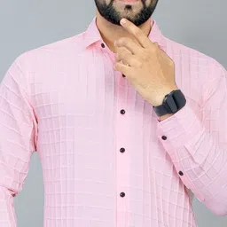 FABRIPPLE Men Classic Opaque Casual Shirt image 2