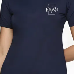 TRENDSATTIRE Typography Printed Round Neck Short Sleeves Regular Fit T-Shirt image 3