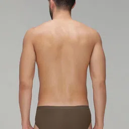 AMUL COMFY Pack Of 3 Cotton Basic Briefs AC-CBRIIE-BK-SG-AF-XS-3PC image 2