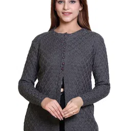 Varenyam Women Acrylic Long Sleeves Cardigan-picture-23