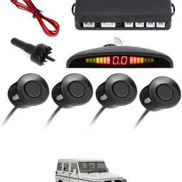 aarsh store Universal 4 Black Reverse Parking Sensor-AF25A881 Universal 4 Black Reverse Parking Sensor-AF25A881 Parking Sensor-picture-19