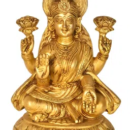 Exotic India Gold-Toned Religious Figurine Showpiece-image-74