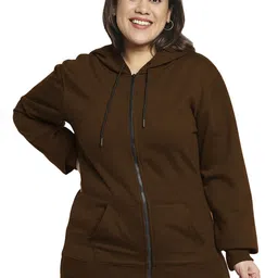 Wear Your Opinion Women Hooded Plus Size Sweatshirt-picture-24