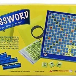 bkdt marketing Crossword (an English Word Puzzle Board Game),for Kids - Multicolor Word Games image 5