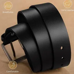 Killer Men Leather Formal Belt image 4