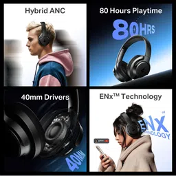 boAt Rockerz 512 ANC True Wireless Over Ear Headphones image 2