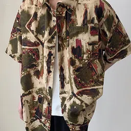 StyleCast Men Opaque Printed Casual Shirt-picture-28