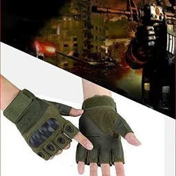 automerak Leather Riding Gloves for Bike Motorcycle Riding Gloves image 2