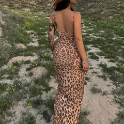 StyleCast Women Animal Printed Maxi Dress image 5