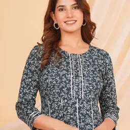 JAGNA Elegant Rayon Gown for Women Flowy & Comfortable image 4