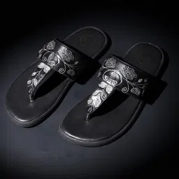 MONKSTORY Men Ethnic Suede Comfort Sandals-picture-55