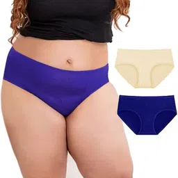 Diving Deep Women Pack of 2 Cotton Hipster Briefs-picture-27