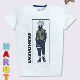 YK X Minute Mirth Boys Naruto Printed Pure Cotton T-shirt-picture-19