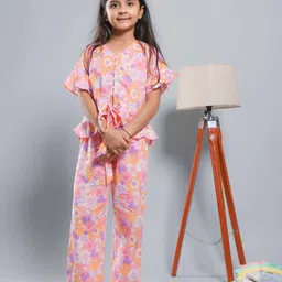 SANSKRUTIHOMES Girls Printed Night Suit-picture-13