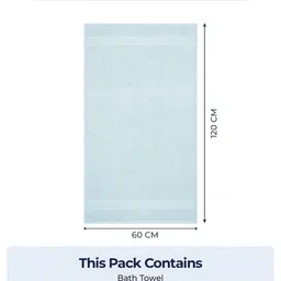 Monte Carlo White Cotton 350 GSM Bath Towel image 4