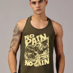 Rodzen Men Printed Raw Edge T-shirt-picture-31
