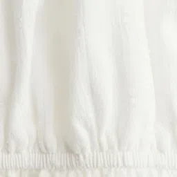 H&M Smocked Cotton Blouse image 4