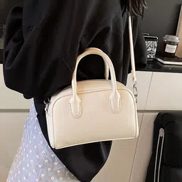 StyleCast x Revolte Women Textured Structured Sling Bag-picture-22