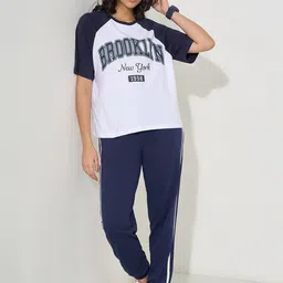 Ajile by Pantaloons Women Typography Printed 1 T-shirt image 2